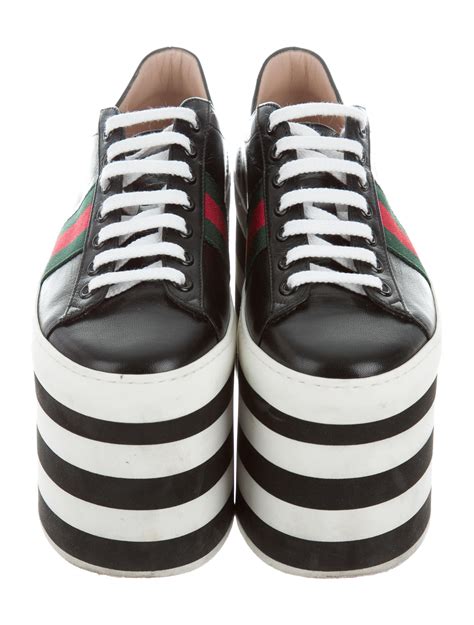 gucci peggy platform sneakers|gucci denim platforms.